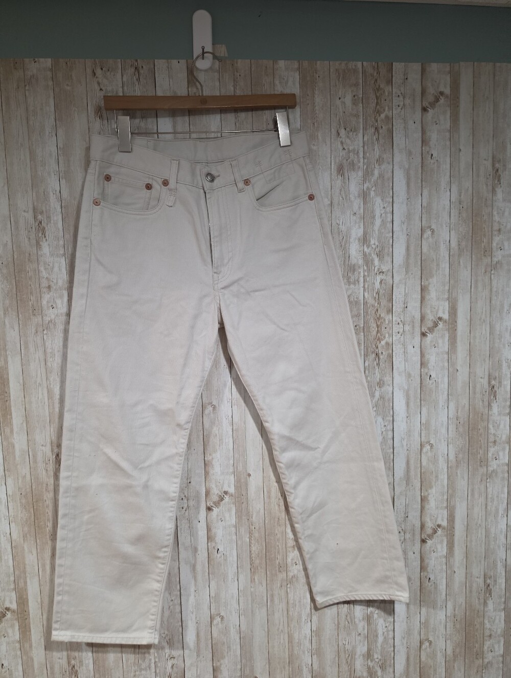 R13 Boyfriend Jean Bedford Ecro Cord Women's 27